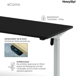 NowyStyl Elektroschreibtisch eCOMO