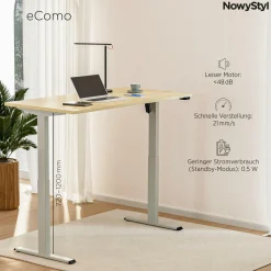 Hot NowyStyl Elektroschreibtisch eCOMO
