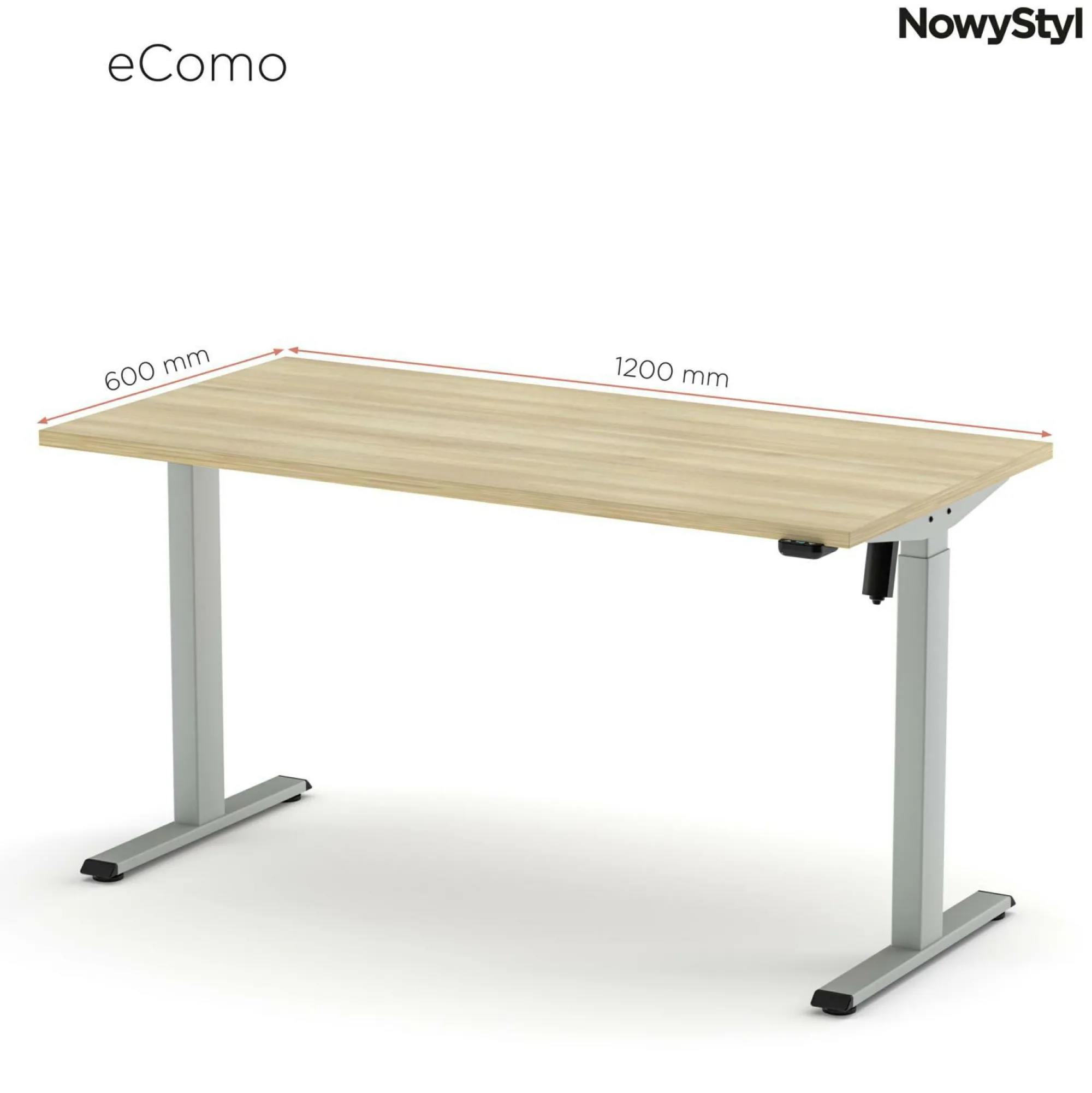 Hot NowyStyl Elektroschreibtisch eCOMO