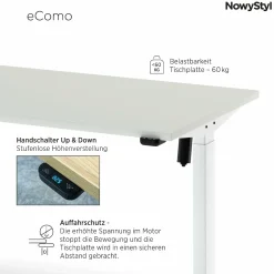 NowyStyl Elektroschreibtisch eCOMO