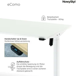 Sale NowyStyl Elektroschreibtisch eCOMO