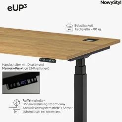NowyStyl Elektroschreibtisch eUP