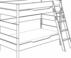 PAIDI Etagenbett YLVIE