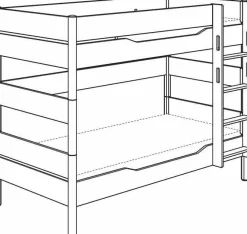 PAIDI Etagenbett YLVIE