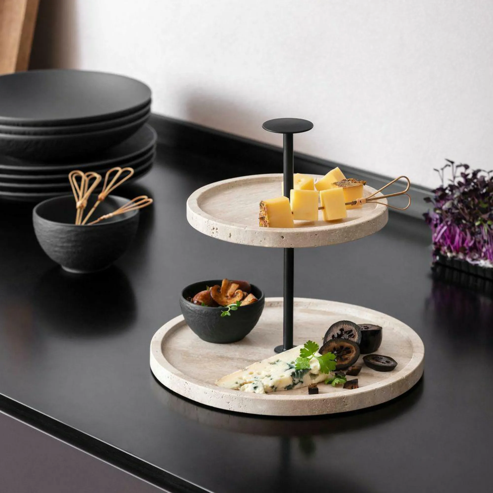 Villeroy & Boch Etagere Manufacture Travertine