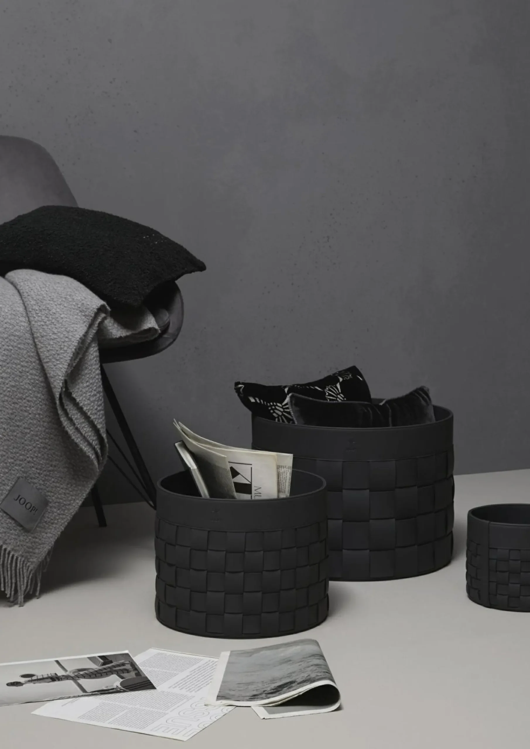 JOOP! Flechtkorb S CORNFLOWER