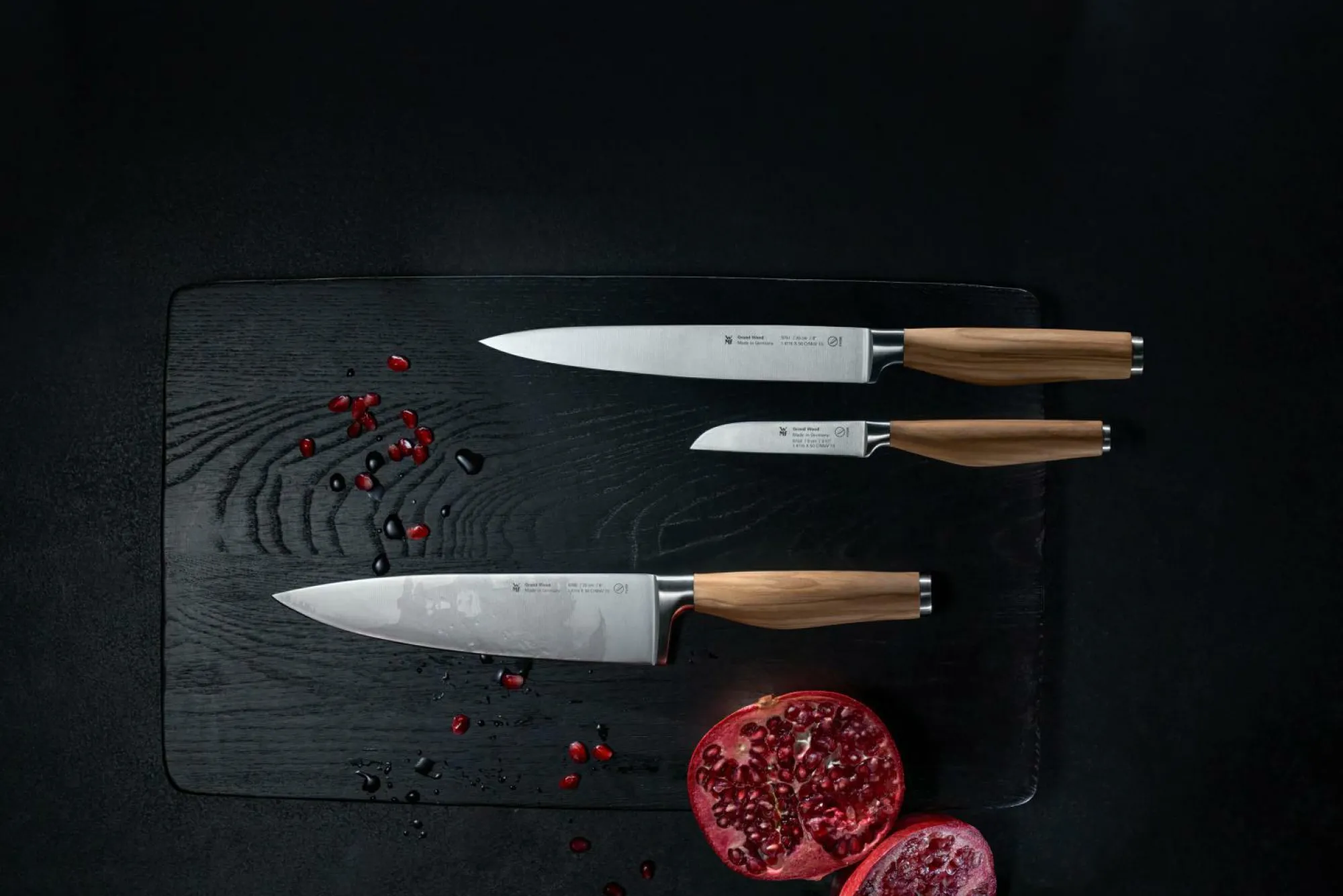 New WMF Fleischmesser GRAND WOOD