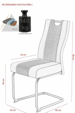 HELA Freischwinger 2er Set