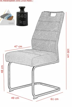 Hot HELA Freischwinger 2er Set