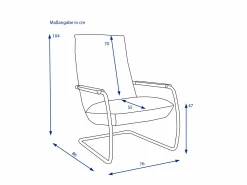 Discount KOINOR Freischwingersessel JESSY