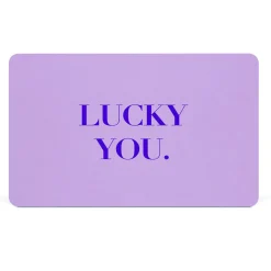 Sale DESIGN@HOME Frühstücksbrett LUCKY YOU