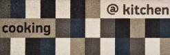KLEEN-TEX Fußmatte @ kitchen brownish