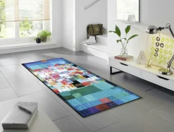 KLEEN-TEX Fußmatte COLOURFUL Houses