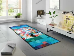 KLEEN-TEX Fußmatte COLOURFUL Houses