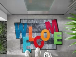 KLEEN-TEX Fußmatte Crazy Welcome