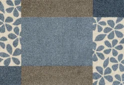 KLEEN-TEX Fußmatte Florita grey