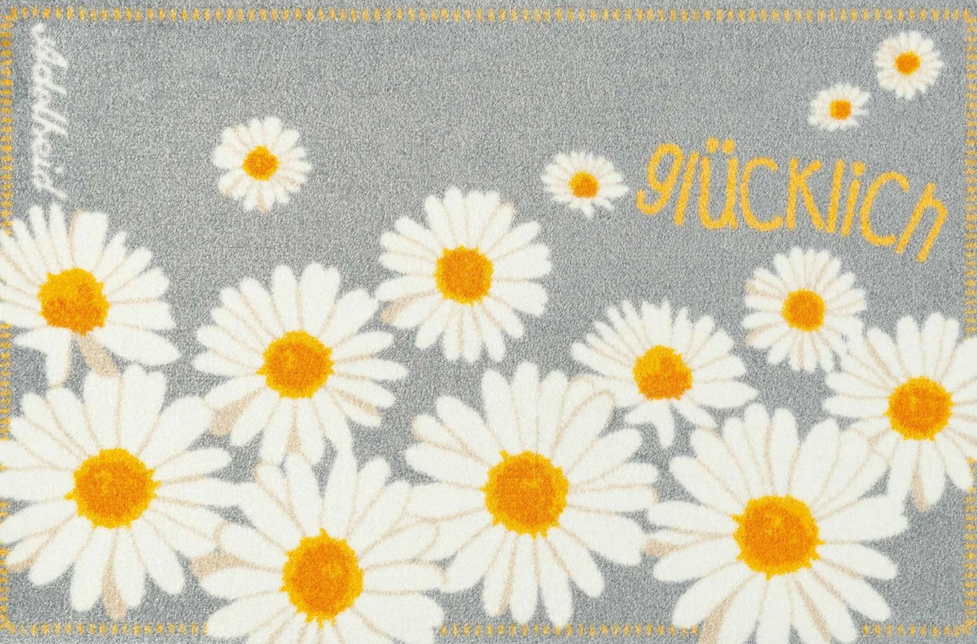 KLEEN-TEX Fußmatte Glücklich