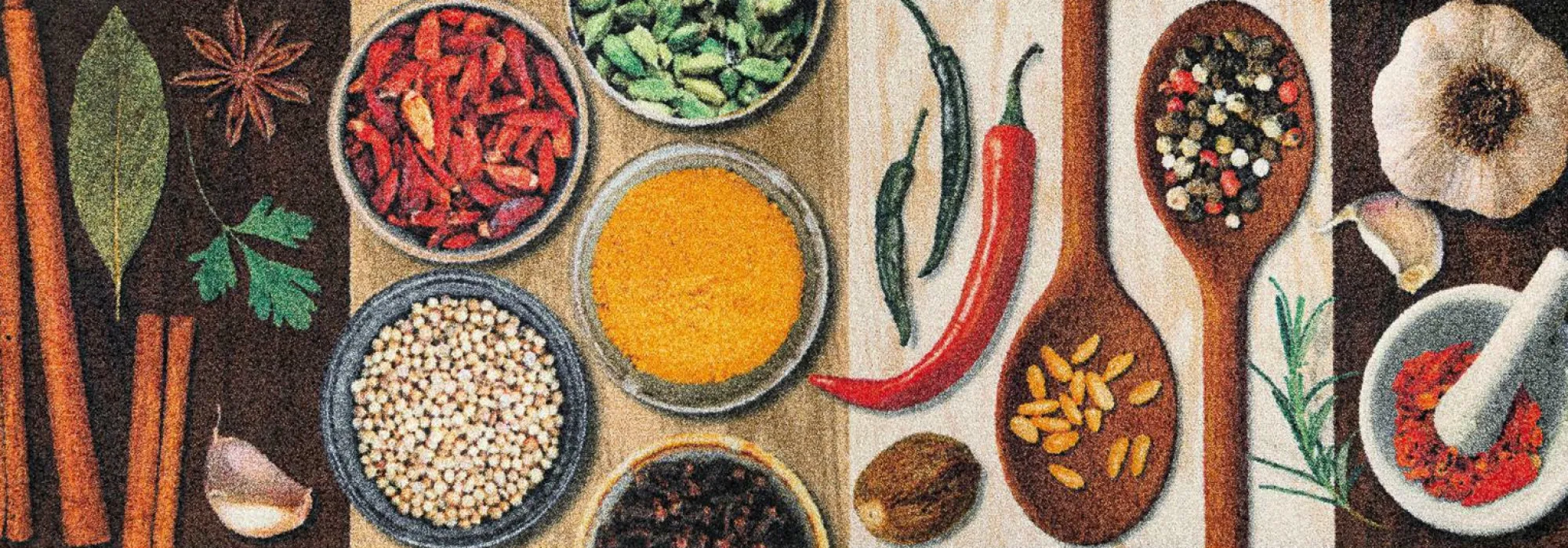 KLEEN-TEX Fußmatte Hot Spices