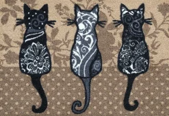 KLEEN-TEX Fußmatte Katzenbande