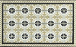 KLEEN-TEX Fußmatte Kitchen Tiles