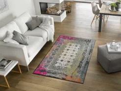 KLEEN-TEX Fußmatte Taza pink