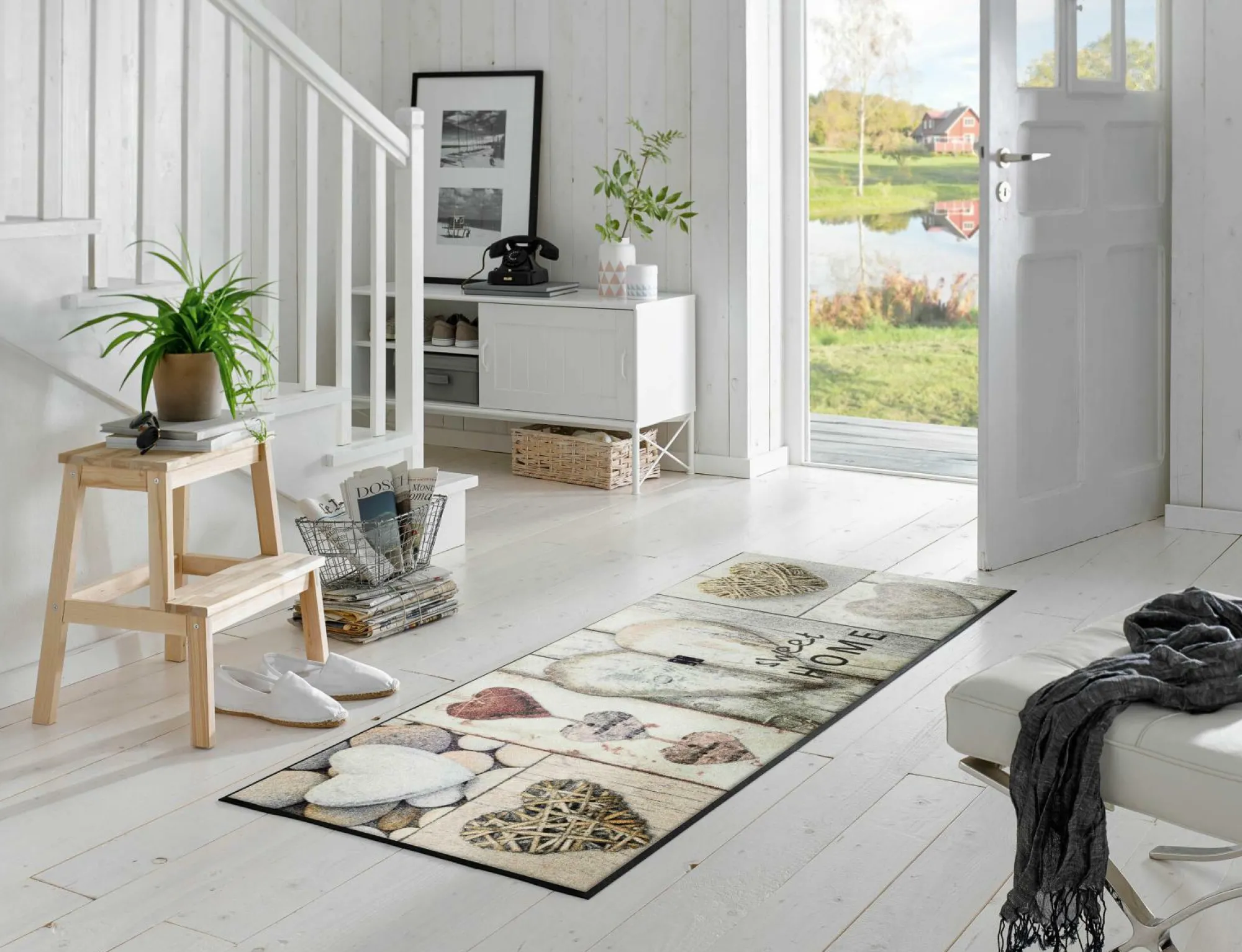 Online KLEEN-TEX Fußmatte VINTAGE Hearts