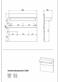 Best GERMANIA Garderobe GENOVA
