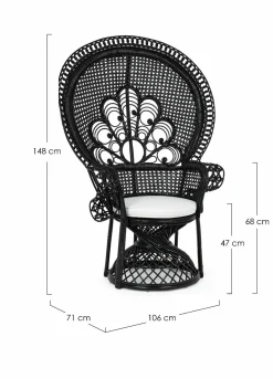 Sale ANDREA BIZZOTTO Gartensessel PEACOCK