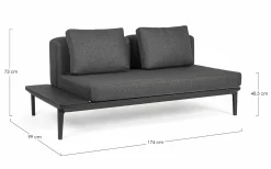 ANDREA BIZZOTTO Gartensofa MATRIX