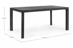 Clearance ANDREA BIZZOTTO Gartentisch MASON