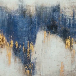 Clearance Sonstige Gemälde ABSTRAKT BLAU UND GOLD