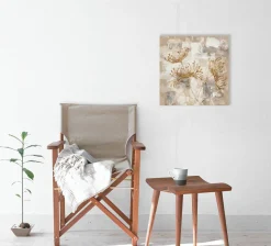 Sonstige Gemälde CHRYSANTHEMEN GOLD