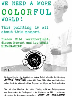 Sonstige Gemälde COMPOSITION IN BLAU