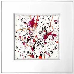 Sonstige Gemälde COMPOSITION in ROT