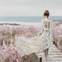 Sale Sonstige Gemälde DIE SCHÖNE AM STRAND