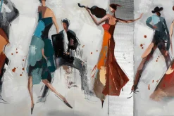 Outlet Sonstige Gemälde FEURIGER TANGO