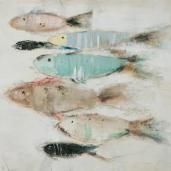 Hot Sonstige Gemälde FISCHSCHWARM