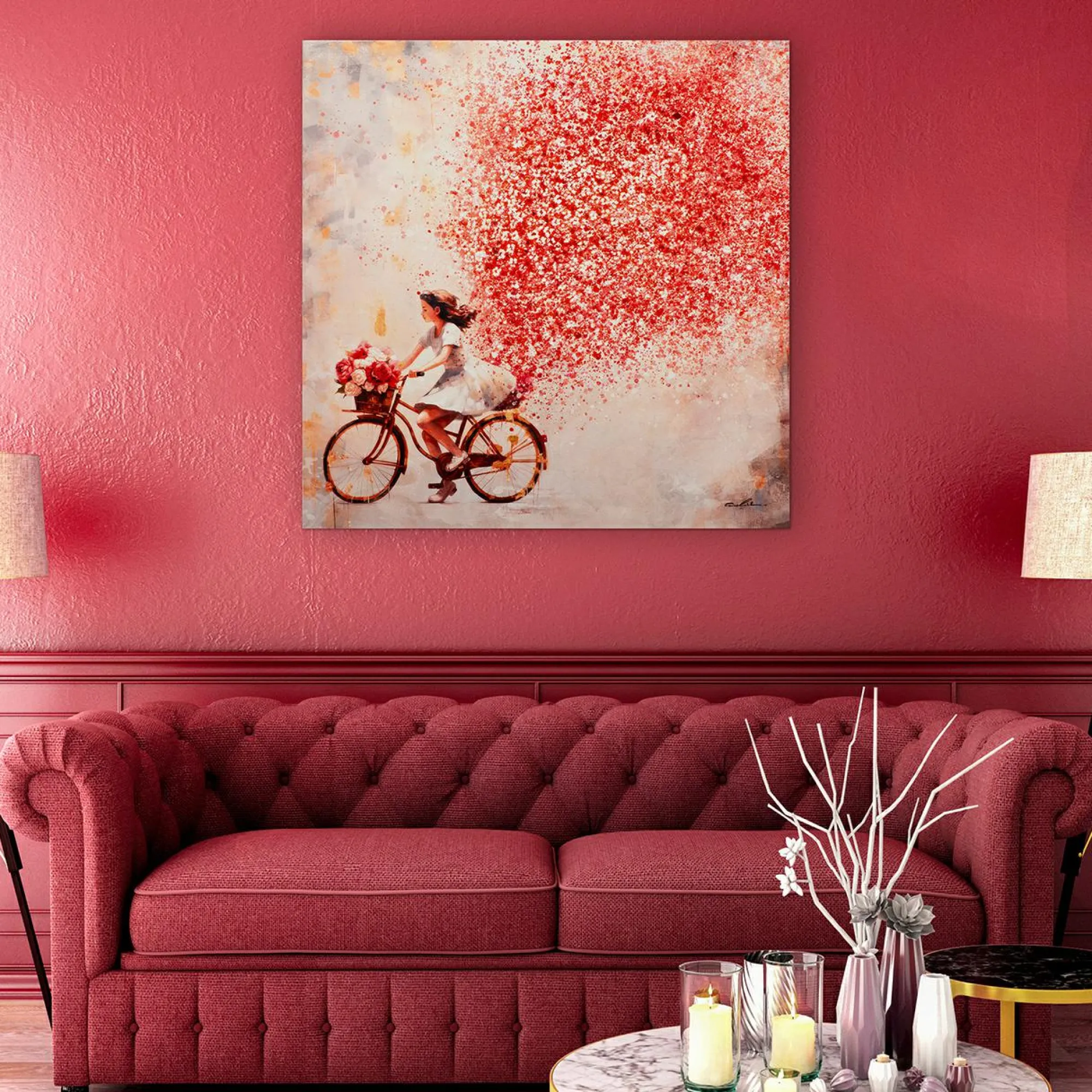 Sonstige Gemälde FLOWERS IN THE AIR!