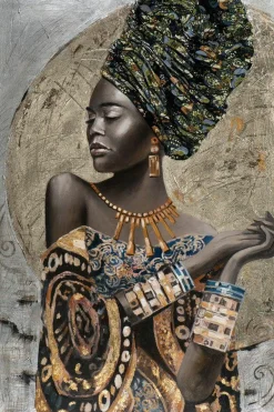 Outlet Sonstige Gemälde SCHÖNHEIT MIT TURBAN