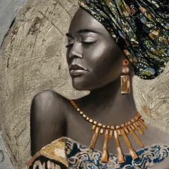 Outlet Sonstige Gemälde SCHÖNHEIT MIT TURBAN