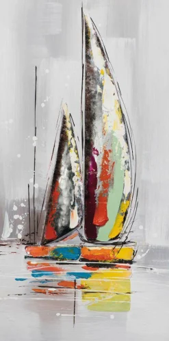 Sonstige Gemälde SEGELBOOT