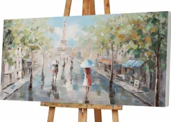 Sonstige Gemälde SPAZIERGANG IN PARIS