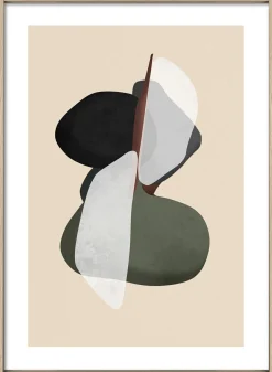 PRO ART Gerahmtes Bild ABSTRACT IN AND