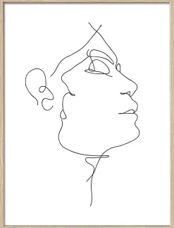 PRO ART Gerahmtes Bild FACES I