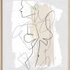 PRO ART Gerahmtes Bild FEMALE ABSTRACT