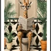 Sale PRO ART Gerahmtes Bild LUSTIGE GIRAFFE