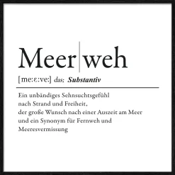 PRO ART Gerahmtes Bild MEERWEH