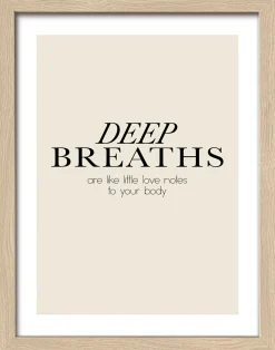 Online PRO ART Gerahmtes Bild NAMASTE