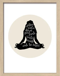 PRO ART Gerahmtes Bild NAMASTE