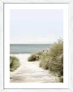 Online PRO ART Gerahmtes Bild NORDIC BEACH V